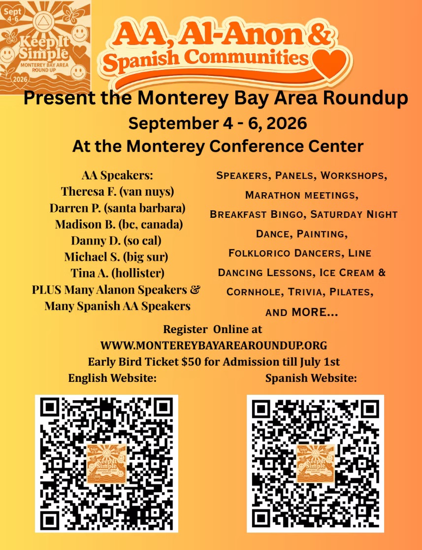 Monterey Bay Area Roundup